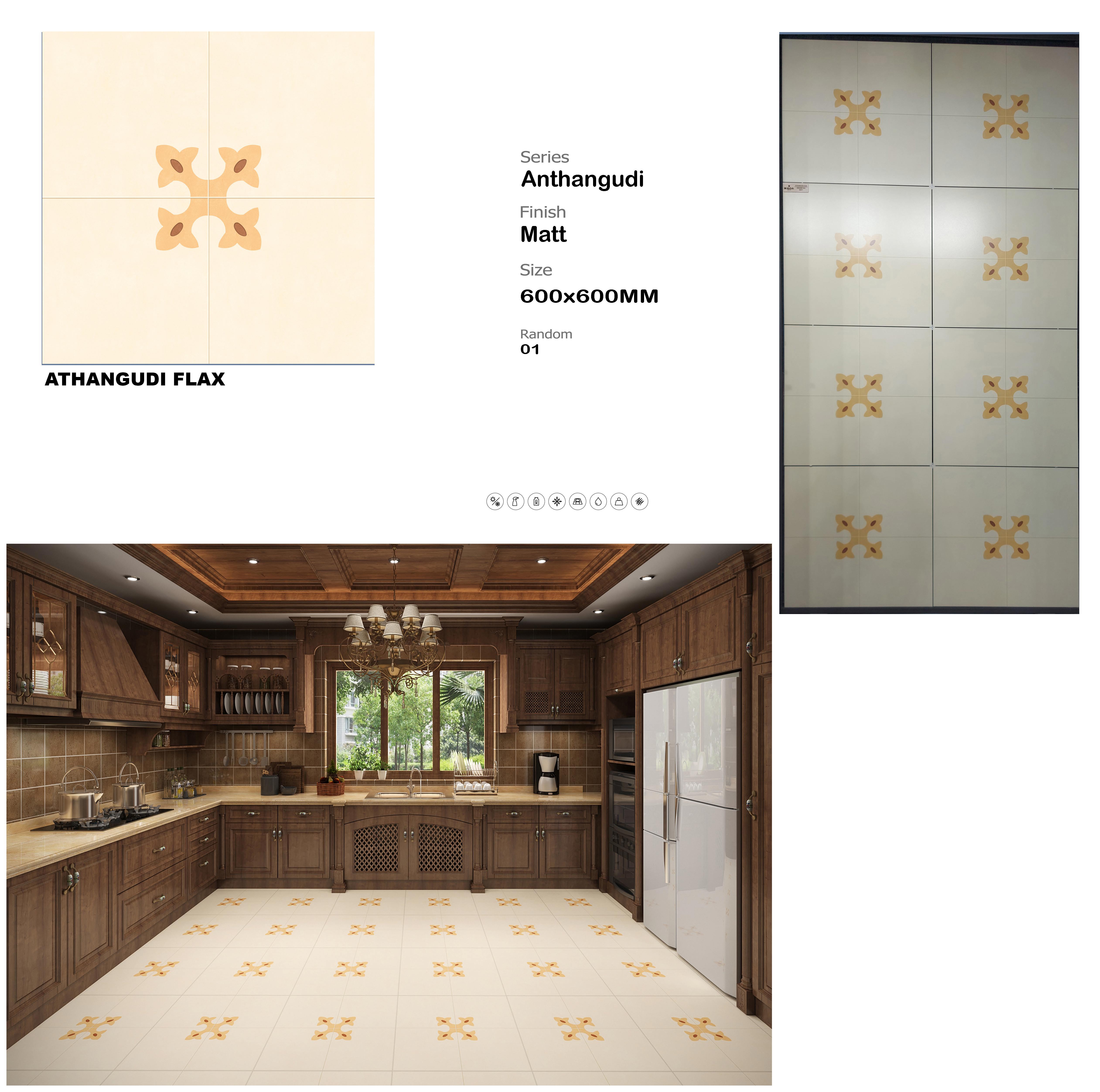 Athangudi Pattern Floor Tiles